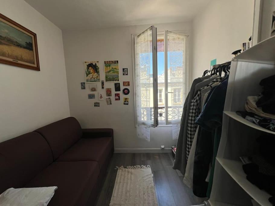 Apartment Studio Lumineux Vue Tour Eiffel